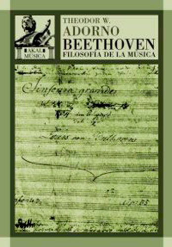 Beethoven. Filosofía de la música