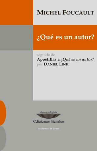 ¿Qué es un autor?